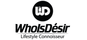 whoisdesir logo in black with accent mark over the e